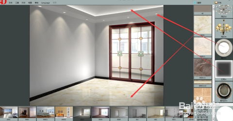 门窗效果图的简易制作方法