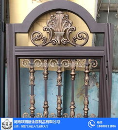 欧园居铝艺大门 滁州与芜湖铝艺大门及门窗制造的发展与特点